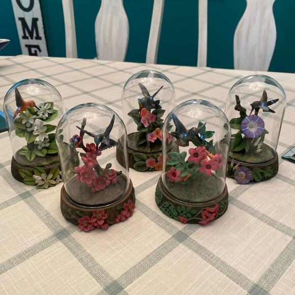 Set of 5 Vintage Hummingbirds - Picture 1 of 11